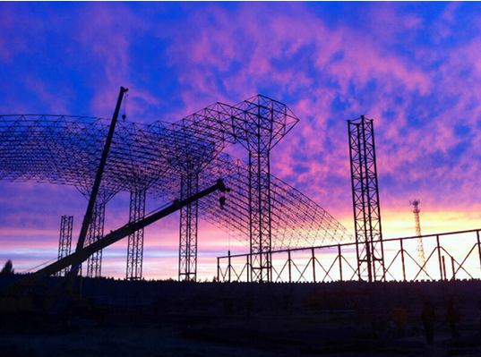 德令哈网架工程结构